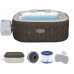 BESTWAY Lay-Z-Spa Cabo HydroJet Energiespar-Whirlpool, 180 x 180 x 71 cm, 6 Personen 6001R