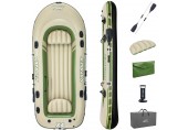 BESTWAY Hydro-Force Voyager X4 Schlauchboot Komplett-Set, 350 x 145 x 49 cm 65156