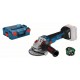 BOSCH GWS 18V-10 SC Akku-Winkelschleifer, 150mm, ohne Akku, L-Boxx 06019G350B