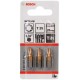 BOSCH Schrauberbit Max Grip, T25, 25 mm, 3er-Pack 2607001693