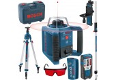 BOSCH Rotationslaser GRL 300 HV, mit RC 1, WM 4, LR 1, BT 300 HD und GR 240 061599403Y