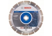 BOSCH Diamanttrennscheibe Standard für Stone, 230 x 22,23 x 2,3 x 10 mm 2608602601