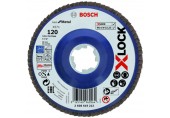 BOSCH Professional X-LOCK Fächerschleifscheiben 125 mm K120 2608619212