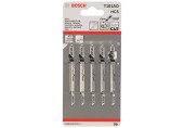 Bosch Zubehör T 101 AO Clean for Wood Stichsägeblatt - 5er-Pack, 2608630031