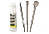 BOSCH 3-teiliges Meißel-Set SDS-plus 2607019457