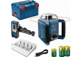 BOSCH GRL 400 HV PROFESSIONAL Rotationslaser + LR 1, L-BOXX 0601061806