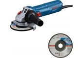 BOSCH GWS 12-125 PROFESSIONAL Winkelschleifer + Schruppscheibe 06013A6100