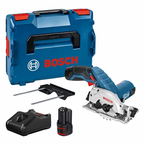 BOSCH GKS 12V-26 PROFESSIONAL Akku Kreissäge mit 2 x 3,0 Ah Li-Ion Akku, L-BOXX 06016A1005