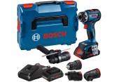 BOSCH GSR 18V-90 FC Akku-Bohrschrauber, 2x 4,0Ah, GAL 18V-40, L-BOXX 136 06019K6200