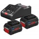 BOSCH Akku Starter-Set 2x ProCORE 18V 8.0Ah + GAL 18V-160 C 1600A016GP