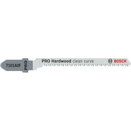 BOSCH PRO Hardwood clean curve T101AOF Stichsägeblatt, 83 mm, 5-tlg. 2608634233