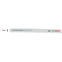 BOSCH PRO Multi Material thick and thin T345XF Stichsägeblatt, 132 mm, 5-tlg. 2608634994