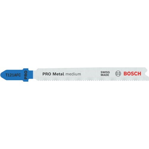 BOSCH PRO Metal medium T121AFC Stichsägeblatt, 92 mm, 25-tlg. 2608655107