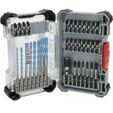 BOSCH PRO Impact Schrauberbits und Multi Construction Bohrer Set, 35-tlg. 2608521U82