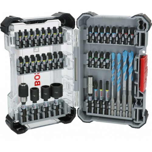 BOSCH PRO Impact Schrauberbits und Multi Construction Bohrer Set, 40-tlg. 2608521U85