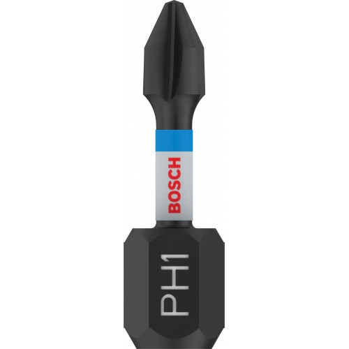 BOSCH PRO Phillips Impact Bit, PH1, 25 mm, 2-tlg. 2608522468