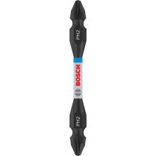 BOSCH PRO Impact Schrauberbit mit Doppelklingen und Pick and Click-Einsätzen, PH2, 65 mm