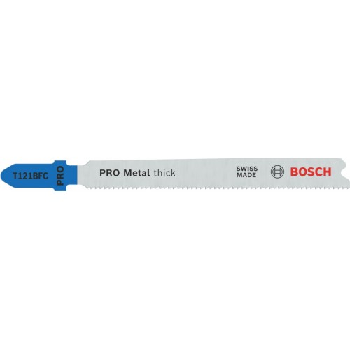 BOSCH PRO Metal thick T121BFC Stichsägeblatt, 92 mm, 100-tlg. 2608655112