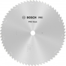 BOSCH PRO Steel Sägeblatt Kreissägeblatt für Kreissägen, Netz- / kabelgebunden