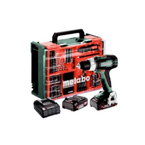 Metabo BS 18 L Set Akku-Bohrschrauber (18V 2x2Ah) 614051710