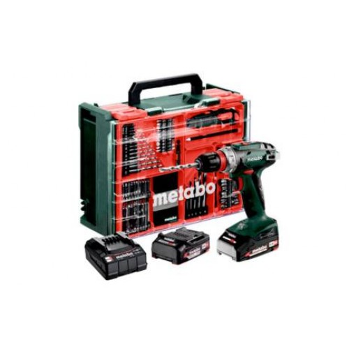 Metabo BS 18 Quick Set Akku-Bohrschrauber (18V 2x2Ah) 602217710