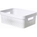 CURVER INFINITY 4,5L Aufbewahrungsbox 26 x 18 x 12 cm, weiß 04747-040