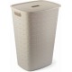 CURVER SOFTEX 56L Wäschesammler 34 x 43,8 x 59,9 cm, beige 00571-Z67