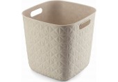 CURVER SOFTEX 15L Körbchen 27,9 x 27,9 x 26,9 cm, beige 00573-Z67