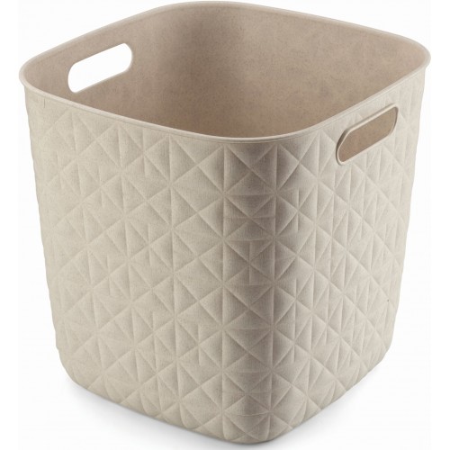 CURVER SOFTEX 15L Körbchen 27,9 x 27,9 x 26,9 cm, beige 00573-Z67