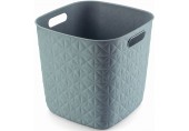 CURVER SOFTEX 15L Körbchen 27,9 x 27,9 x 26,9 cm, blau 00573-Z69