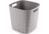 CURVER SOFTEX 15L Körbchen 27,9 x 27,9 x 26,9 cm, grau 00573-Z70