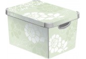 CURVER ROMANCE L Dekorative Aufbewahrungsbox 39,5 x 29,5 x 25 cm 04711-D64