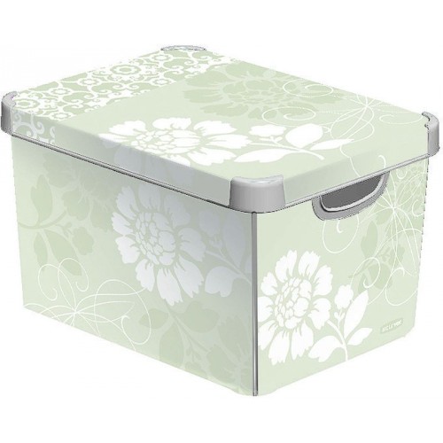 CURVER ROMANCE L Dekorative Aufbewahrungsbox 39,5 x 29,5 x 25 cm 04711-D64