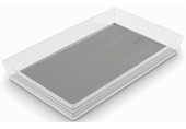 KIS SISTEMO 9 Organizer 39 x 24 x 5 cm transparent/grau 10018-A94