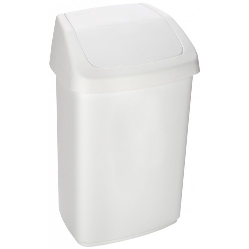 CURVER SWING BIN 10L Mülleimer 24,6 x 19,8 x 37,3 cm weiß 03984-026