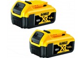 DeWALT DCB184P2-XJ Set Akku (18V/2x5,0Ah) XR Li-Ion 2x akku DCB184