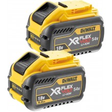 DeWALT DCB547X2-XJ Akku XR FlexVolt XR (2x3,0Ah/9,0Ah/54V/18V)