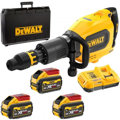 DeWALT DCH911X3-QW Abbruchhammer SDS-Max FlexVolt (27J/54V/3x9,0Ah) koffer