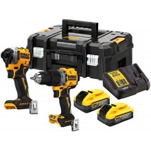 DeWALT DCK2050H2T Comboset (DCD805+DCF850+DCB115+18V/5,0Ah PowerStack)kufr Tstak