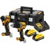 DeWALT DCK2050H2T Comboset (DCD805+DCF850+DCB115+18V/5,0Ah PowerStack)kufr Tstak