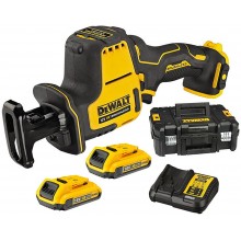 DeWALT DCS312D2-QW Akku Kompakt-Saebelsaege(12V/2x2,0Ah) Tstak