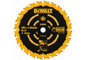 DeWALT DT10302-QZ Kreissägeblatt Handkreissäge 184 x 16 mm 24WZ