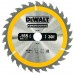 DeWALT DT1935-QZ Kreissägeblatt für Handkreissägen, 165 x 20 mm, 30WZ