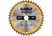 DeWALT DT1955-QZ Kreissaegeblatt für Stationärsägen 235 x 30 mm, 40WZ