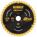 DeWALT DT20433-QZ Holzscheibe Säge 210 x 30 mm 40z