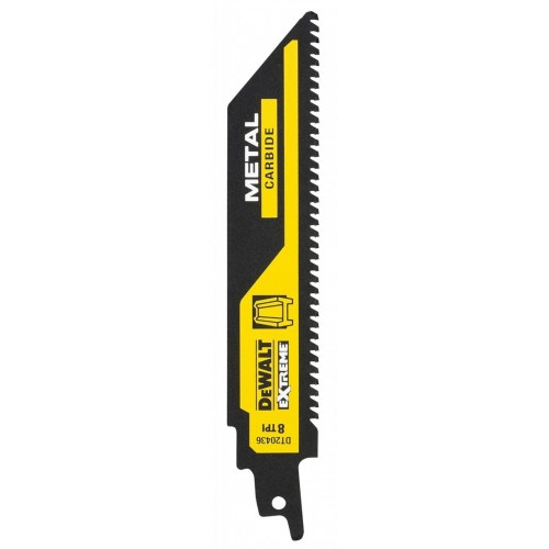 DeWALT DT20436-QZ Carbide Säbelsägeblätter Metall 152mm