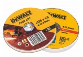 DeWALT DT3507-QZ Trennscheibe Edelstahl flach 125 x 1.0 mm 10 Stück/Dose