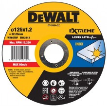 DeWALT DT43904-QZ Trennscheibe Edelstahl flach 125 x1.2mm