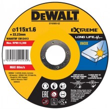 DeWALT DT43905-QZ Trennscheibe Edelstahl flach 115 x1,6mm