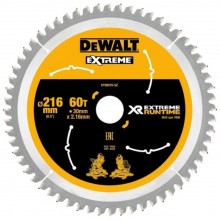 DeWALT DT99570-QZ Kreissägeblatt stat. 216 x 30mm 60WZ/FZ